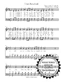 I am resolved SATB W/Pratice CD A Capella Choral Sheet Music.5 copies of song and 5 practice CD's included