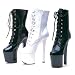 711-ANGELA, 7 Heel Ankle Boots With Inner Zipper in 3 Colors by Ellie Shoes