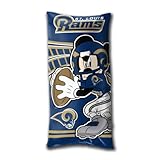 Disney/NFL St. Louis Rams Mickey Mouse Fold-Up Body Pillow