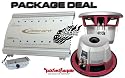 2 pcs ROCKFORD FOSGATE PUNCH P210S4 10" WOOFERS & LANZAR VIBE 258 2 CHANNEL 1600W AMPLIFIER PACKAGE DEAL