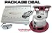 2 pcs ROCKFORD FOSGATE PUNCH P210S4 10" WOOFERS & LANZAR VIBE 258 2 CHANNEL 1600W AMPLIFIER PACKAGE DEAL