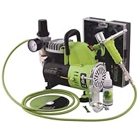 Grex GCK01 Combo Kit with Genesis.XT and AC1810-A Air Compressor Airbrush