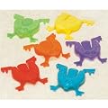 "Jumping Frog Animal Theme Party Bag Fillers, pack of 10"