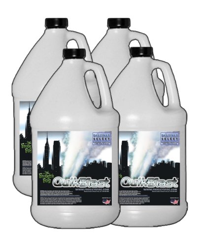 4 Gal - QuikBlast - Designer Select CO2 Blast Effect Fog Machine Fluid
