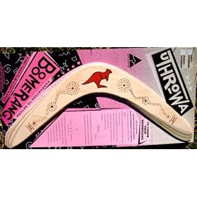Boomerang - Authentic Australian Boomerang, Hand Painted and Crafted. by 