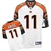 Reebok Cincinnati Bengals Laveranues Coles Replica White Jersey Size: Extra Large