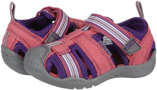 pediped Flex Sahara Sandal (Toddler/Little Kid),Fuchsia Lavender,24 EU (7.5-8 M US Toddler)