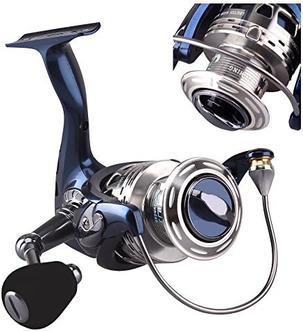 Deari Superior Fishing Spinning Reels - Stainless Steel 9+1 BB; CNC Alloy Body/Handle; Soft Knob-Ball Bearing -Wonderful Fishing Tackle Reel for Freshwater &amp; Saltwater Bait Fishing (SC-20F)