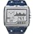 Timex Wide Screen Expedition Watch - Blue Rubber Strap T49760