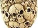 Ossuary Style Skulls Hand Wine Goblet Bones Skeleton Goblet Wine Chalice Resin Body Stainless Steel