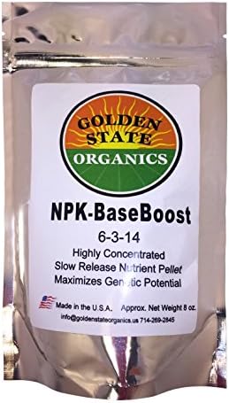 NPK Base Boost 6-3-14. Easy to Use. Highly Recommended For Use in All Types Soils, Mediums. and Grows
