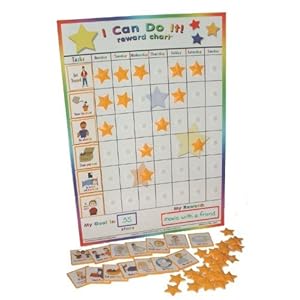 Kenson Kids - "I Can Do It" Reward and Responsibility Chart Made in the USA. 11" X 15.5"
