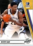 2010/11 Panini Season Update Basketball Card # 115 Rudy Gay Memphis Grizzlies In a Protective Screwdown Display Case !