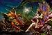 Dragons Poster Dream Fantasy Fairy Gothic 3867 College Poster Print, 36x24