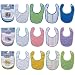 Two by Two, Me & You 5-Pack Baby Bibs, Yellow