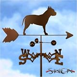 Outdoor Living : AMERICAN STAFFORD / PIT BULL Dog Weathervane