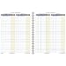 Adams Bookkeeping Record Book, Monthly Format, 8.5 x 11 Inches, White (AFR71)