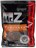 Mr. Z Premium Beef Jerky Teriyaki Flavor, 4-Ounce Bags (Pack of 6)
