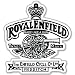 Royal Enfield like a gun Motorcycle sticker 4
