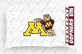 Minnesota Golden Gophers Pillow Case from Kentex - Set of 2 (Corresponds with Locker Room and Sidel
