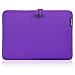 Runetz 16 inch Laptop Sleeve 16 inch MacBook Pro Sleeve 2022 2021 A2485 A2141 - MacBook Pro 16 inch Sleeve Laptop Case Notebook Bag, MacBook Pro 15 inch Sleeve Lightweight Computer Cover, Purple
