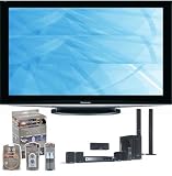 Panasonic TC-P58V10 58 Plasma HDTV, SCBT303 Blu-ray Home Theater & Monster Pack