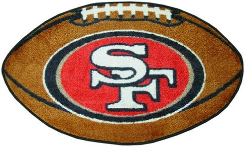 Fanmats San Francisco 49ers Team Football Mat