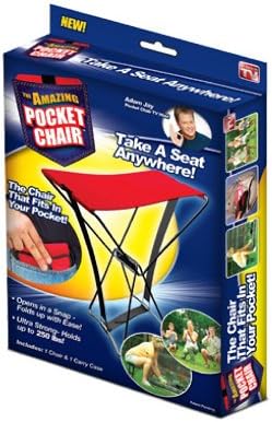 Allstar Marketing Group PC011712 The Amazing Pocket Chair, As Seen on TV