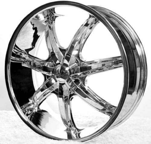 22" Ac35-S Wheels - 8" Huge Size Lip-Chrome