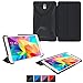 rooCASE Samsung Galaxy Tab S 8.4 Case - Optigon 3D [Black] Lightweight Slim Shell 8.4-Inch 8.4