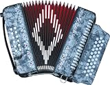 Musicians Gear SM-3112 31-Button 12 Accordion GCF, Gray Pearl