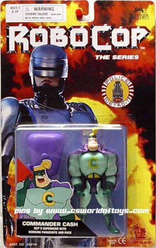Robo Cop-commander Cash with Ocps Working Parachute &amp; Pack