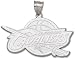 Cleveland Cavaliers Solid Sterling Silver Basketball Logo Giant Pendant