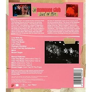 From the Vault: The Marquee-Live in 1971 [Blu-ray]