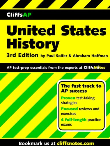 CliffsAP United States History Preparation Guide, 3rd Edition