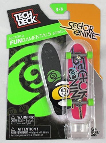 1 TECH DECK 96mm FINGERBOARD - SECTOR NINE BOARD (Fundamentals Series 3/6) - New by Sector Nine
