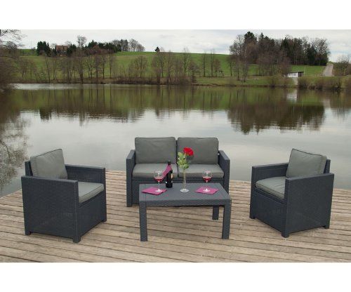 Lounge Set Gartenset Garten-Garnitur,