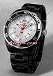 Vostok-Europe "K-3 Submarine" - Silver Dial / Black Bezel / Black IP Bracelet