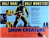 The Snow Creature Art Poster Print