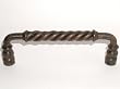 Top Knobs-Normandy Collection M669 Twisted Bar Handle in Patine Rouge