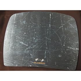 Large Size Gamer Cloth Mousing Pad, Grunge Black by
