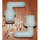 HHO 3/8" 90 Degree 2 Hose Barb WATER4GAS water for fuel hydrogen fuel cell