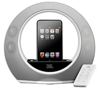 JBL Radial micro Dockingstation mit Fernbedienung für Apple iPod weiss