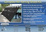 RV Awning Shade Complete Kit 8x20 (Black) 51L5IDYcYOL. SL160 RV Awning Shade Complete Kit 8x20 (Black)
