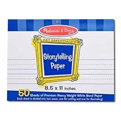 Melissa & Doug Story telling Paper Pad (216 mm x 280 mm) (Kunst und Handwerke Polster)