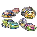 Racing Cutouts Party Accessory (1 count) (4/Pkg)