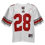 Nike Ohio State Buckeyes #28 White Toddler Replica Football Jersey