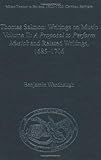 Thomas Salmon : writings on music