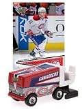 Montreal Canadiens 2008/9 NHL Zamboni with Saku Koivu Trading Card