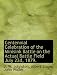 Books : Centennial Celebration of the Minisink Battle on the Actual Battle Field July 22d, 1879.